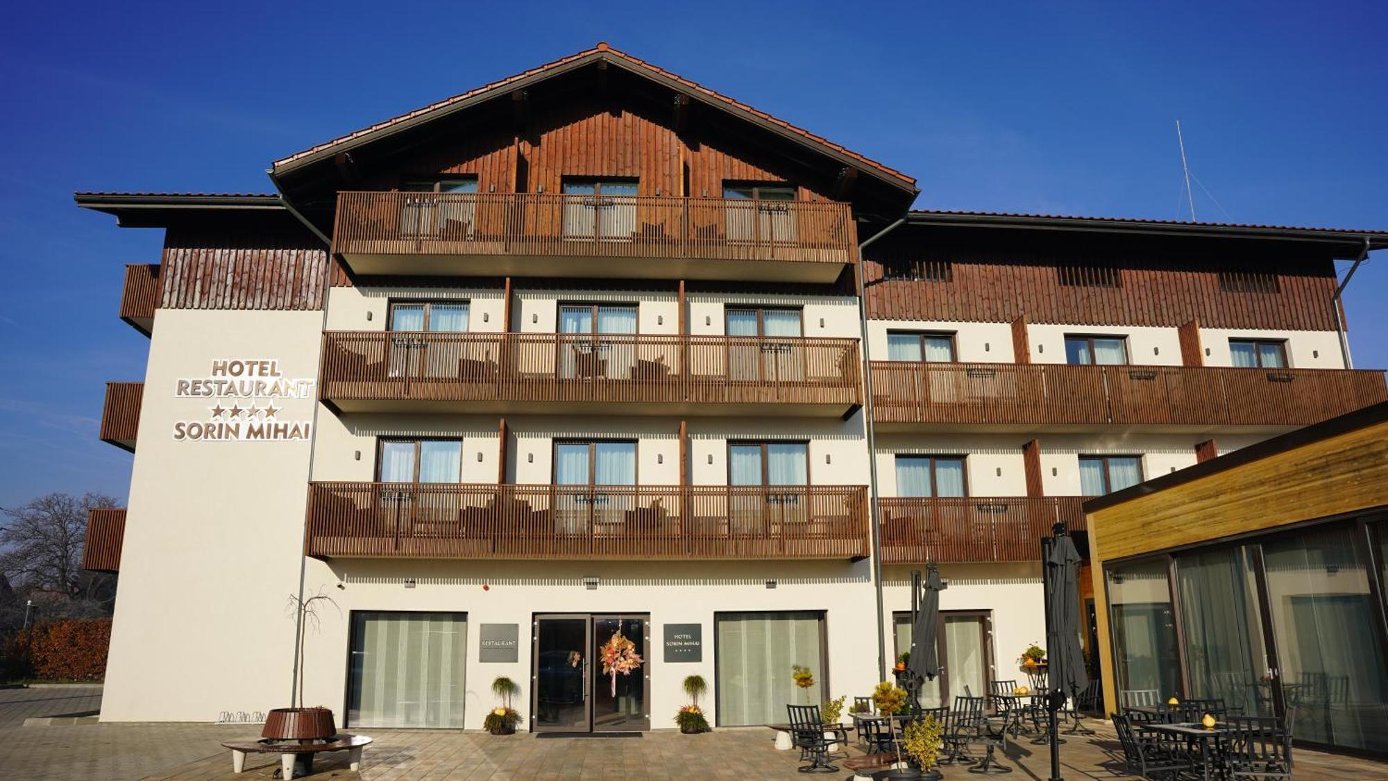 Hotel Sorin Mihai Kereszténysziget Kültér fotó